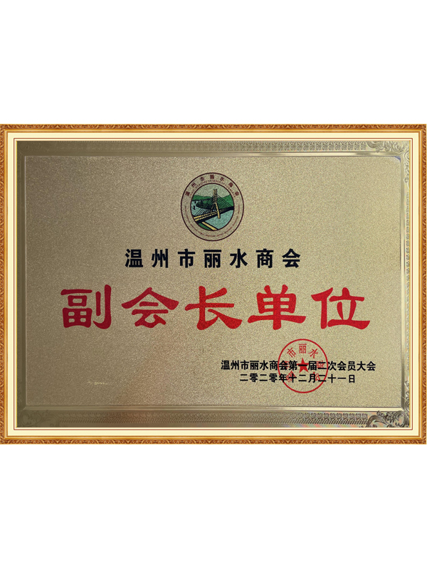 溫州市麗水商會(huì)副會(huì)長(zhǎng)單位