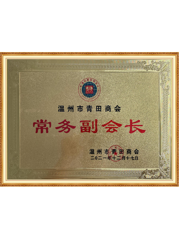 溫州市青田商會(huì)常務(wù)副會(huì)長(zhǎng)單位2021年